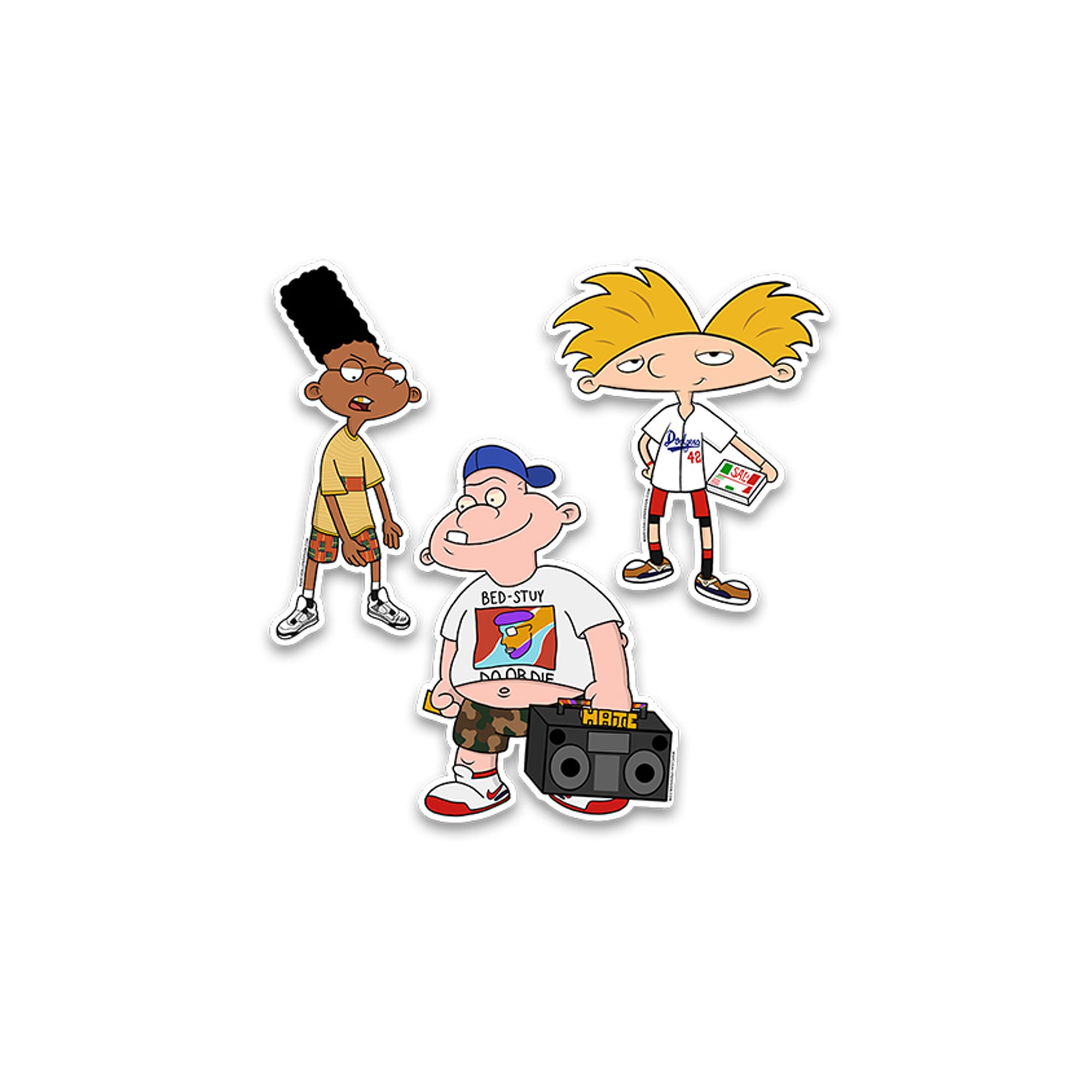 Hey Arnold! x DTRT Sticker Set
