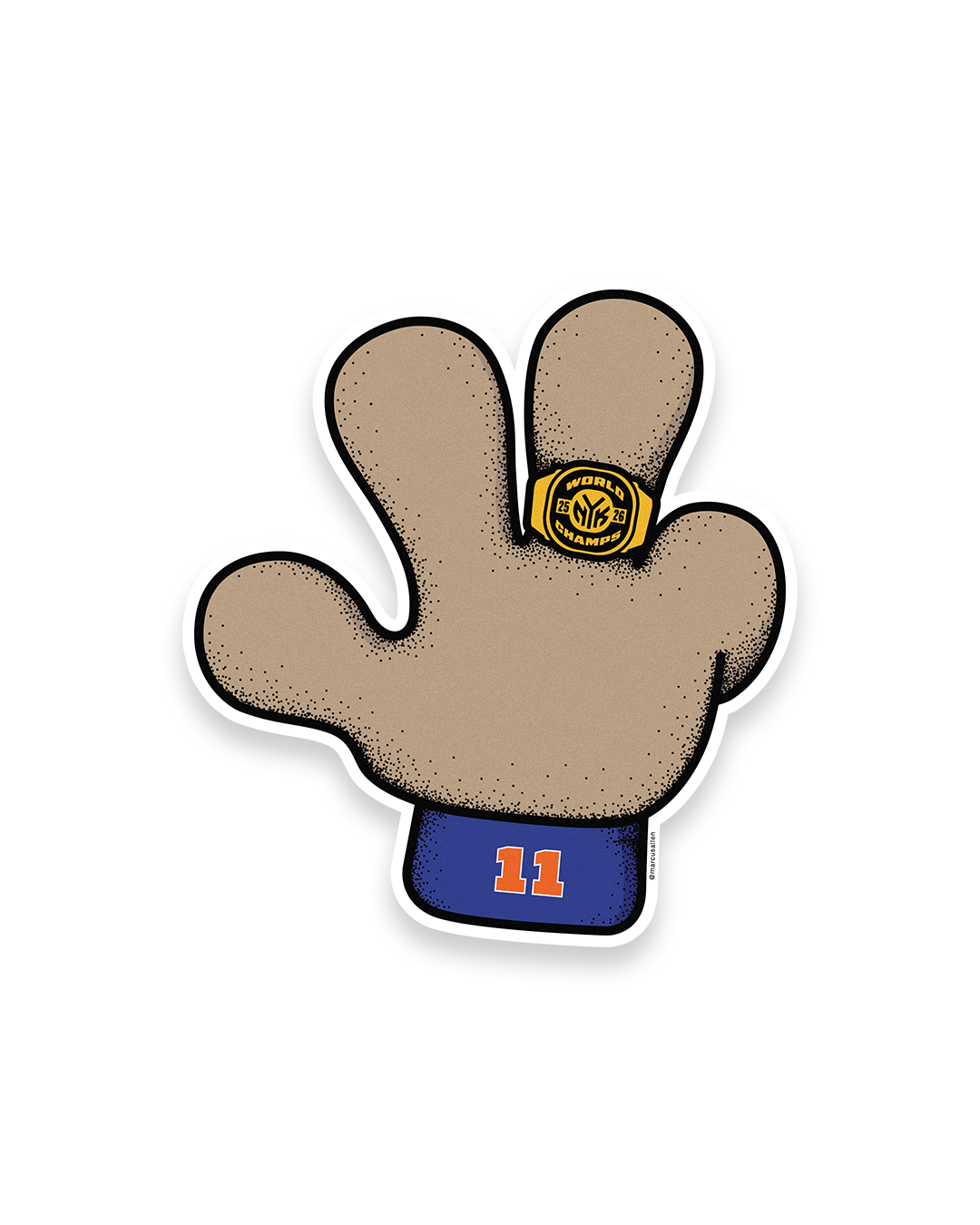 JB Ring Sticker