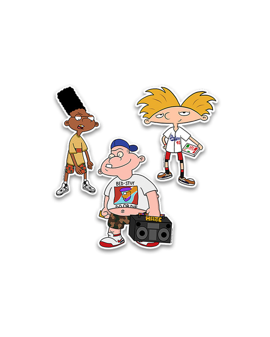 Hey Arnold! x DTRT Sticker Set